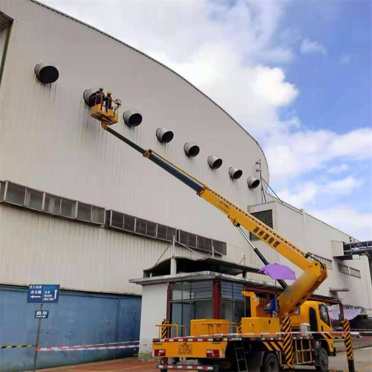 黄骅高空作业车出租服务：专业广告牌安装解决方案